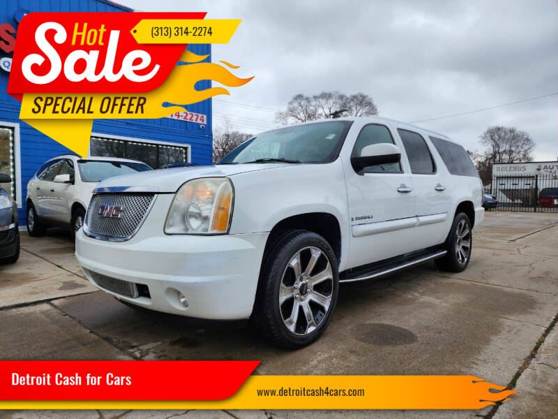 2007 GMC Yukon XL for sale at Detroit Cash for Cars in Warren MI