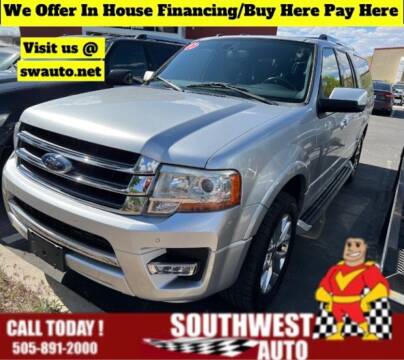 2017 Ford Expedition EL for sale at SOUTHWEST AUTO in Albuquerque NM
