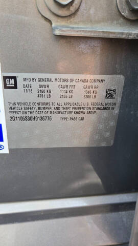 2017 Chevrolet Impala LT