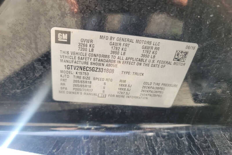 2016 GMC Sierra 1500 SLT