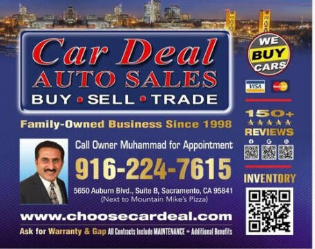 2015 Honda Accord for sale at Car Deal Auto Sales in Sacramento CA