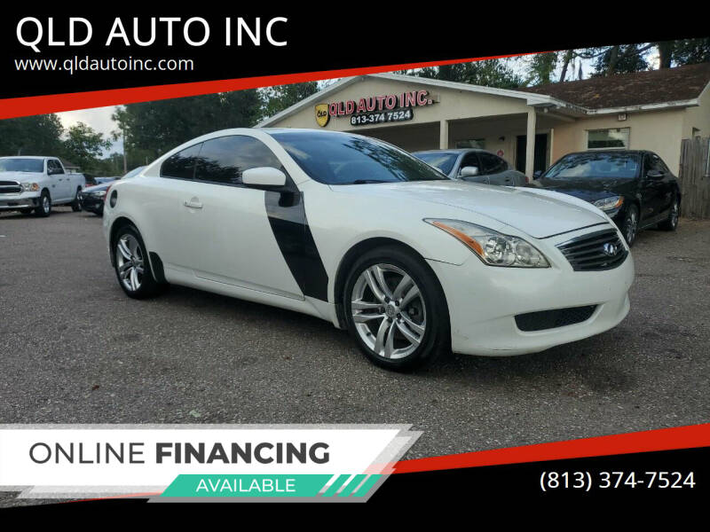 2010 Infiniti G37 Coupe for sale at QLD AUTO INC in Tampa FL