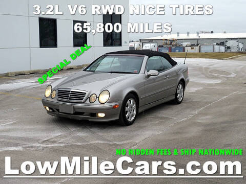 2003 Mercedes-Benz CLK for sale at LowMileCars.com / LM CARS INC in Burr Ridge IL