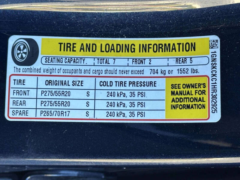 2017 Chevrolet Tahoe Premier