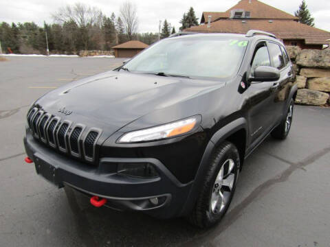 2016 Jeep Cherokee for sale at Mike Federwitz Autosports, Inc. in Wisconsin Rapids WI