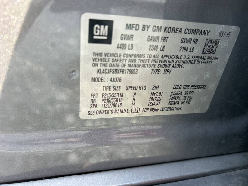 2015 Buick Encore Convenience