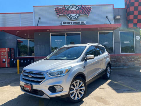 2017 Ford Escape for sale at Chema's Autos & Tires in Tyler TX