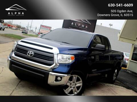 2015 Toyota Tundra for sale at Alpha Luxury Motors in Downers Grove IL