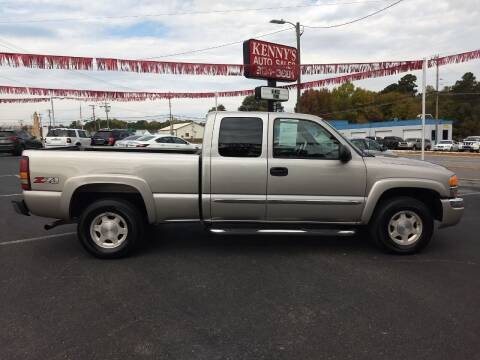 2004 GMC Sierra 1500 for sale at Kenny's Auto Sales Inc. in Lowell NC
