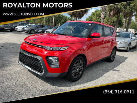 2021 Kia Soul for sale at ROYALTON MOTORS in Plantation FL