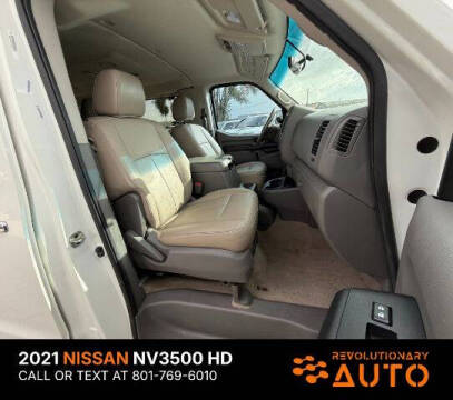 2021 Nissan NV 3500 HD SL