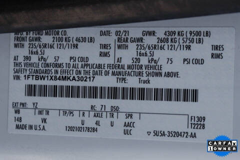 2021 Ford Transit 350