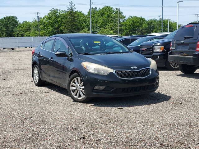 Black 2014 Kia Forte EX EX 4dr Sedan 13