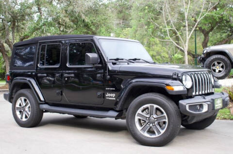 2018 Jeep Wrangler Unlimited for sale at SELECT JEEPS INC in League City TX