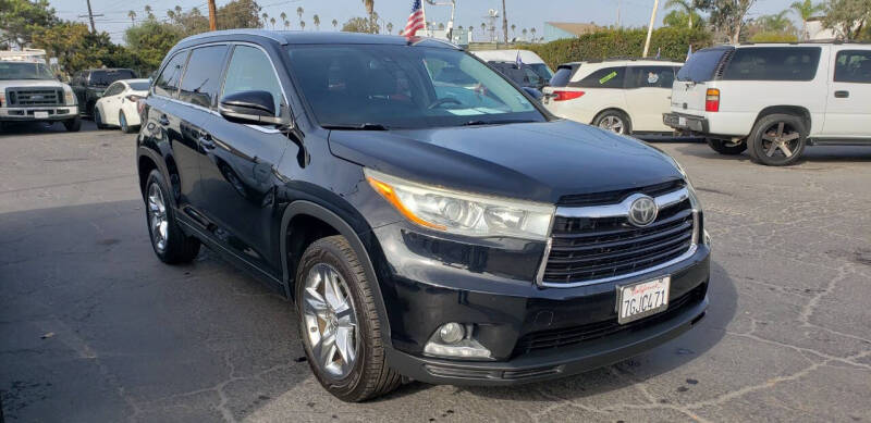 2014 Toyota Highlander for sale at Unique Auto Center in Oxnard CA