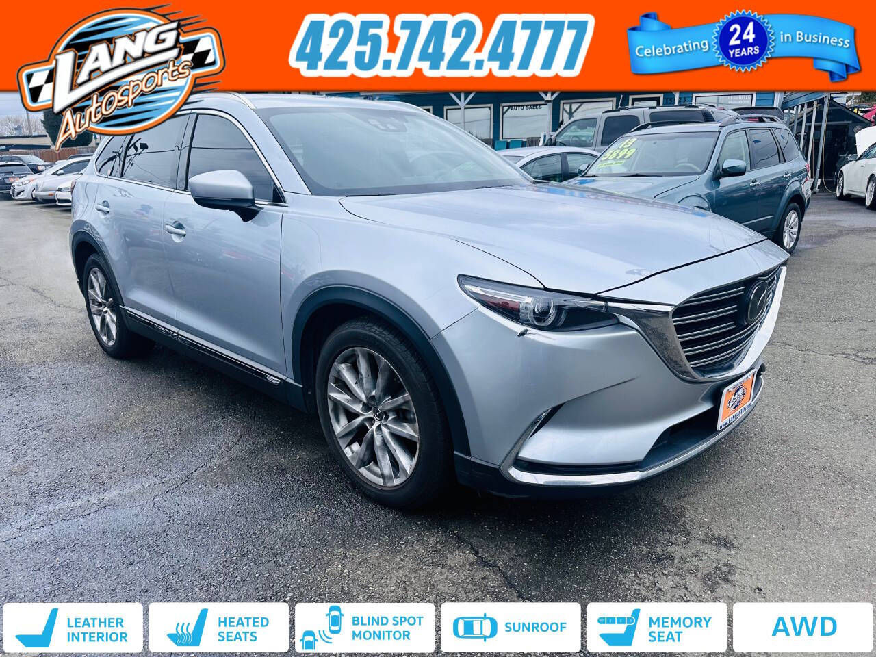 2016 Mazda CX-9 for sale at Lang Autosports in Lynnwood, WA