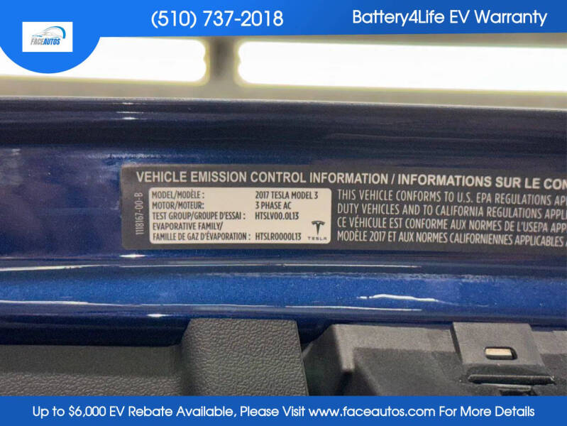 2017 Tesla Model 3 Long Range