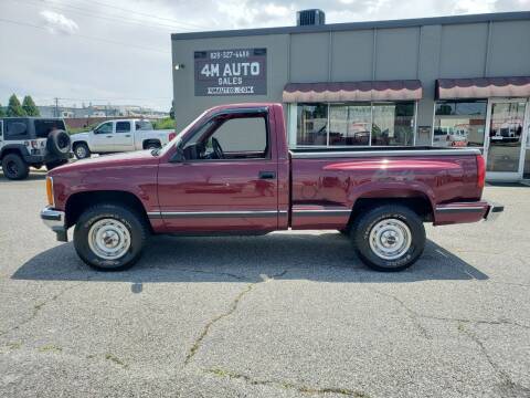 1988 GMC Sierra 1500 for sale at 4M Auto Sales | 828-327-6688 | 4Mautos.com in Hickory NC