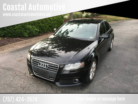 2011 Audi A4 for sale at Coastal Automotive in Virginia Beach VA