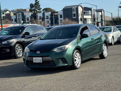 2015 Toyota Corolla for sale at FrontLine Auto Sales in Hayward CA