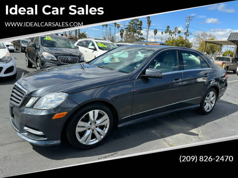 2013 Mercedes-Benz E-Class for sale at Ideal Car Sales - Turlock in Turlock CA
