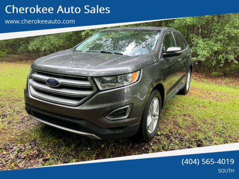 2018 Ford Edge for sale at Cherokee Auto Sales "South" in Mcdonough GA