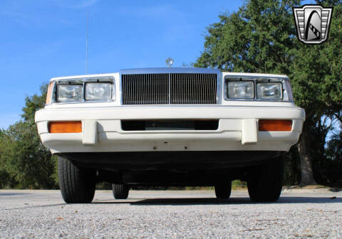 1986 Chrysler Le Baron Mark Cross