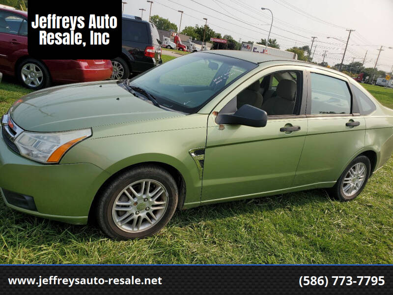 2008 Ford Focus for sale at Jeffreys Auto Resale, Inc in Clinton Township MI