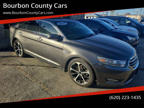 2015 Ford Taurus for sale at Bourbon County Cars in Fort Scott KS