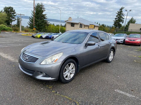 2012 Infiniti G37 Sedan for sale at KARMA AUTO SALES in Federal Way WA