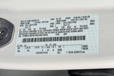 2022 Ford Escape SEL