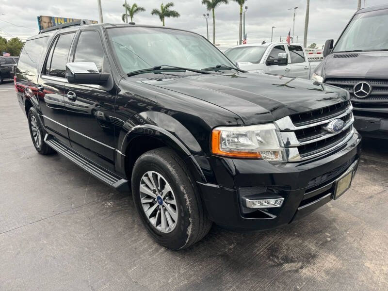 Used 2017 Ford Expedition XLT with VIN 1FMJK1HT1HEA52802 for sale in West Palm Beach, FL