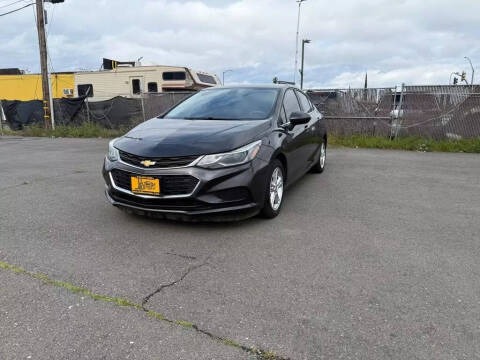 2017 Chevrolet Cruze for sale at ULTIMATE MOTORS in Sacramento CA