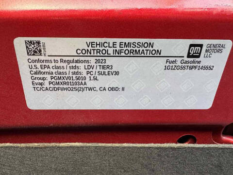 2023 Chevrolet Malibu RS