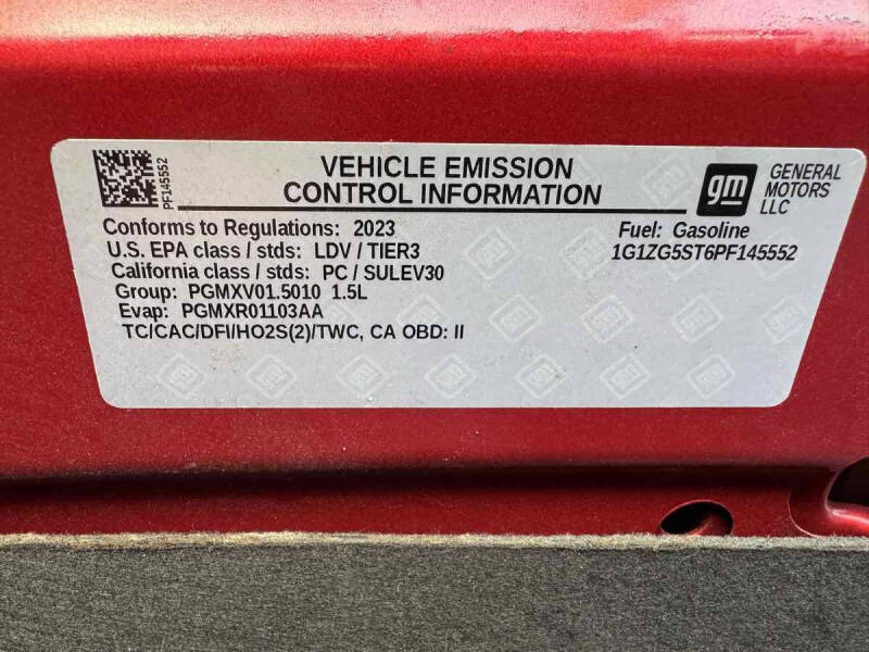 2023 Chevrolet Malibu RS