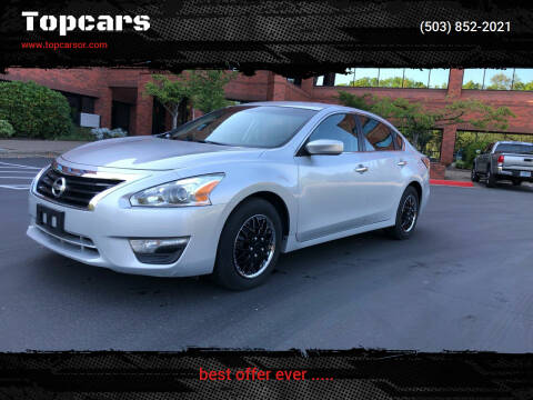 2014 Nissan Altima for sale at Topcars in Wilsonville OR