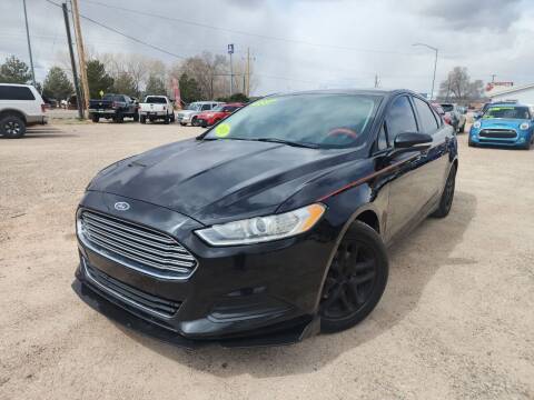 2013 Ford Fusion for sale at Canyon View Auto Sales in Cedar City UT