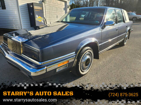 1990 Chrysler New Yorker for sale at STARRY'S AUTO SALES in New Alexandria PA