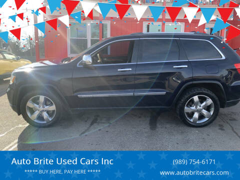 2011 Jeep Grand Cherokee for sale at Auto Brite Used Cars Inc in Saginaw MI