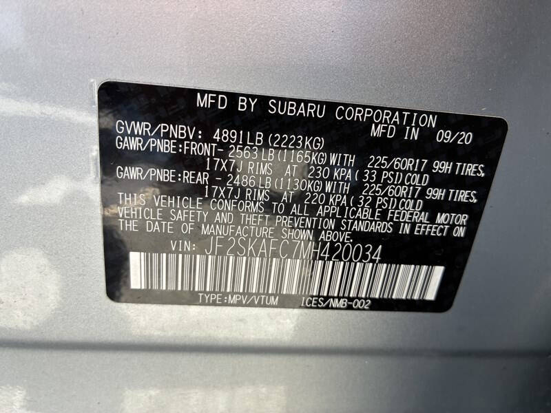 2021 Subaru Forester Premium