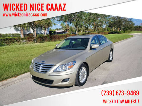 2009 Hyundai Genesis for sale at WICKED NICE CAAAZ in Cape Coral FL