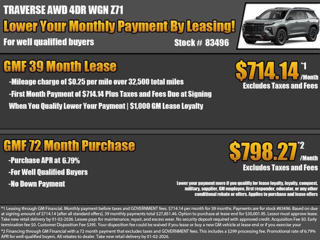 2026 Chevrolet Traverse Z71