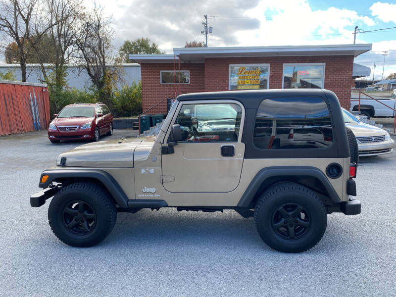 2004 Jeep Wrangler for sale at Lewis Used Cars in Elizabethton TN