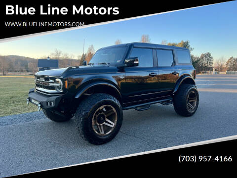 2021 Ford Bronco for sale at Blue Line Motors in Winchester VA
