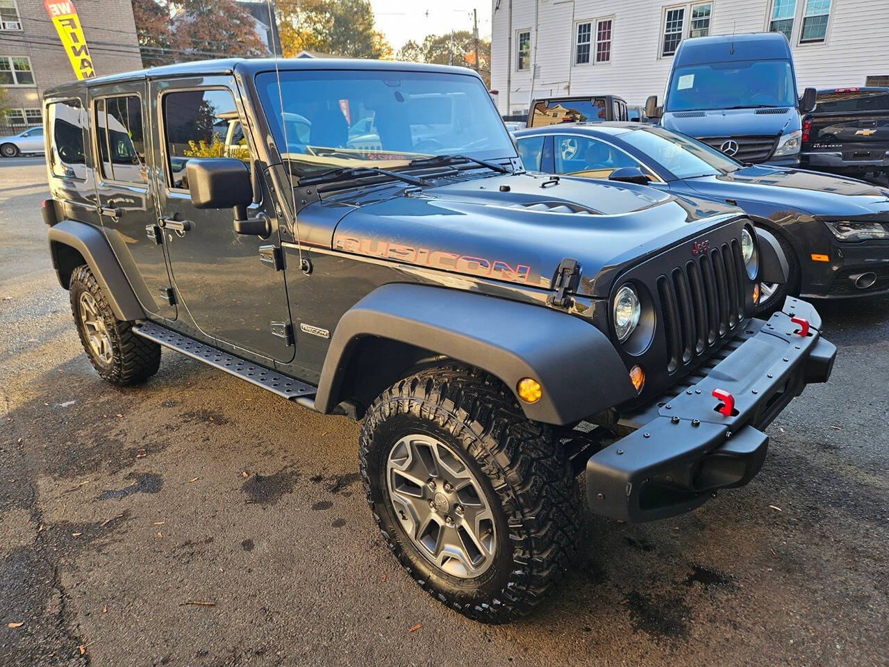 2018 Jeep Wrangler JK Unlimited for sale at RENOS AUTO SALES LLC in Waterbury, CT