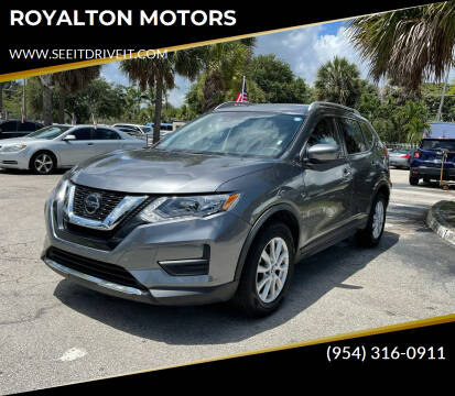 2020 Nissan Rogue for sale at ROYALTON MOTORS in Plantation FL
