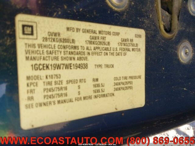 1998 Chevrolet C/K 1500 Series