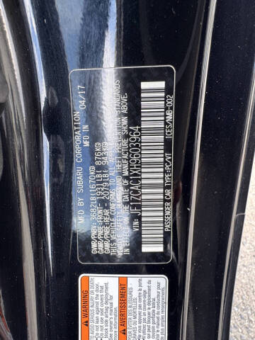 2017 Subaru BRZ Limited