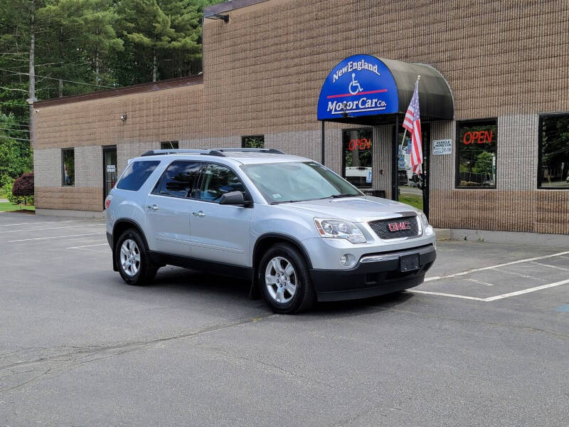 Used 2012 GMC Acadia SLE with VIN 1GKKVPED3CJ392344 for sale in Hudson, NH