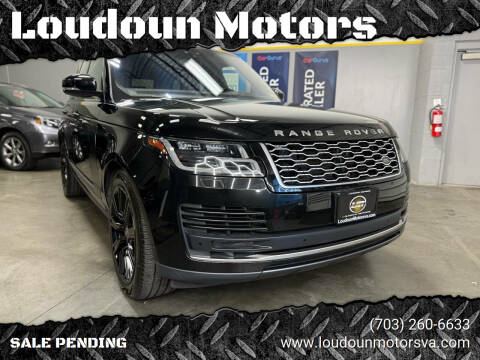 2018 Land Rover Range Rover for sale at Loudoun Motors in Sterling VA